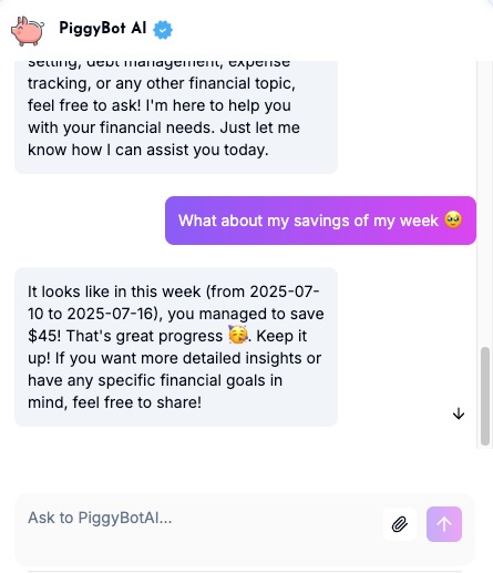 Piggy Screen